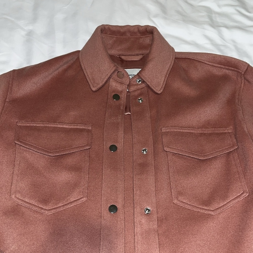 Abercrombie And Fitch Button-Down Coat Women’s Si… - image 3